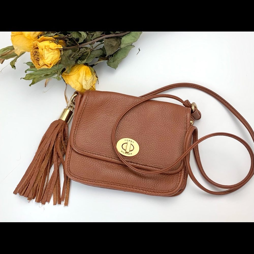 Tommy Hilfiger Cross Body Leather Bag